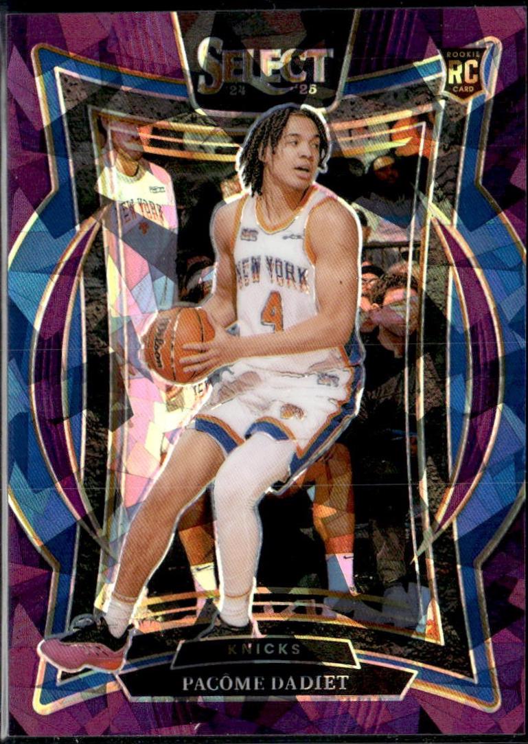 Pacome Dadiet [Purple Cracked Ice Prizm] #99