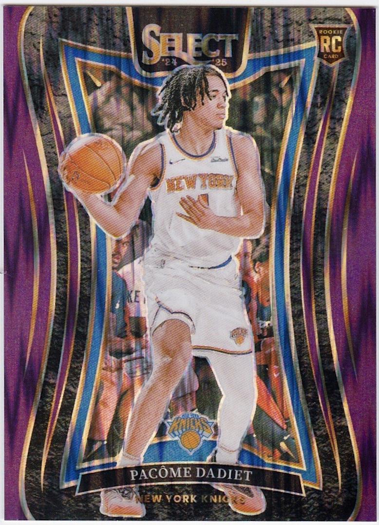 Pacome Dadiet [Purple Flash Prizm] #375
