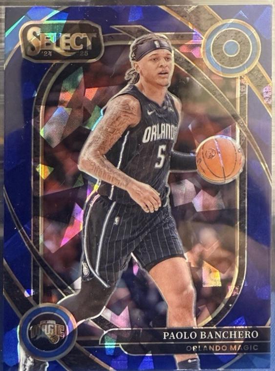 Paolo Banchero [Blue Cracked Ice Prizm] #215