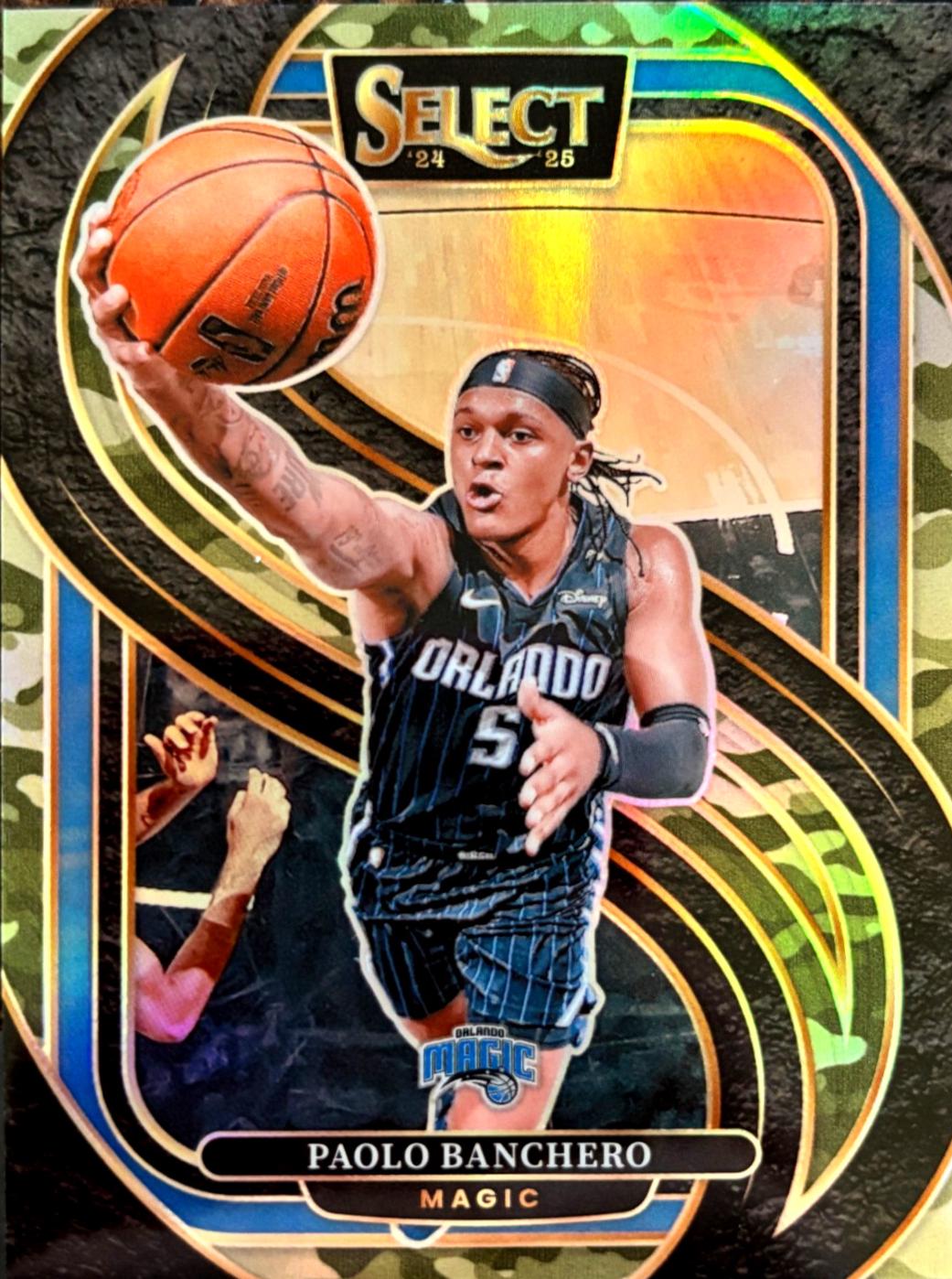 Paolo Banchero [Green Camo Prizm] #158