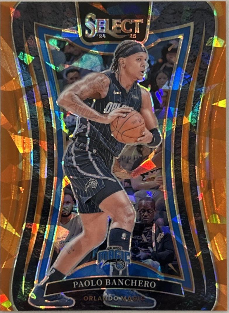 Paolo Banchero [Orange Cracked Ice Prizm] #315