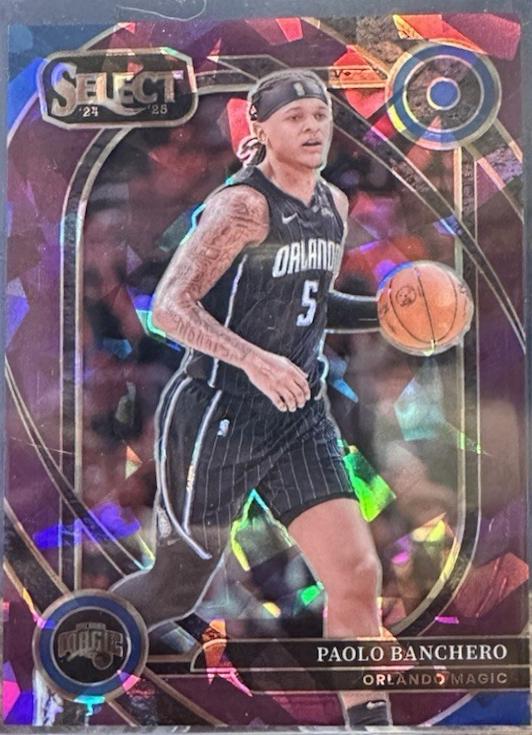 Paolo Banchero [Purple Cracked Ice Prizm] #215
