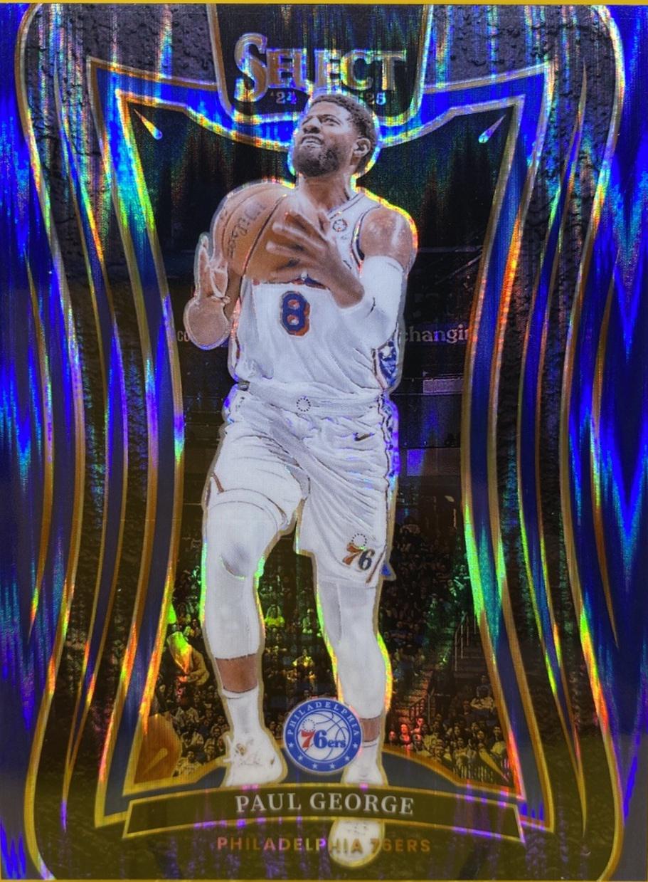 Paul George [Blue Flash Prizm] #337