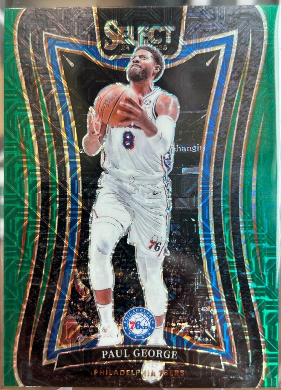 Paul George [Green Mojo Prizm] #337