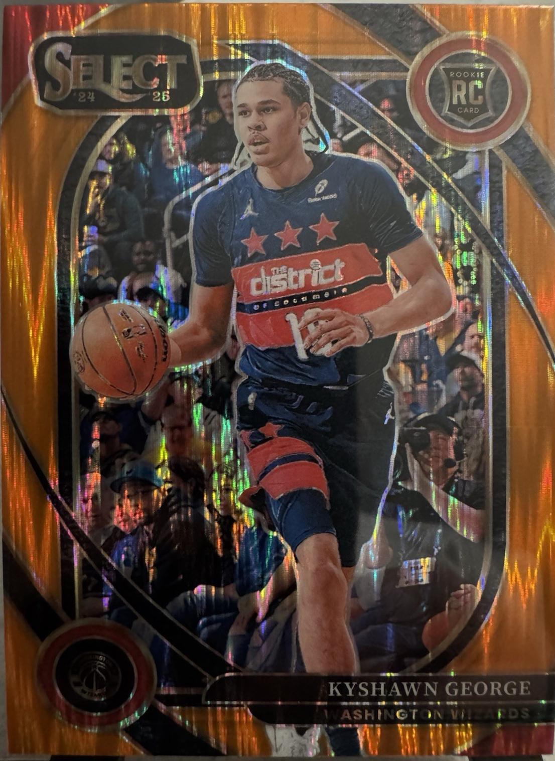 Paul George [Orange Flash Prizm] #245