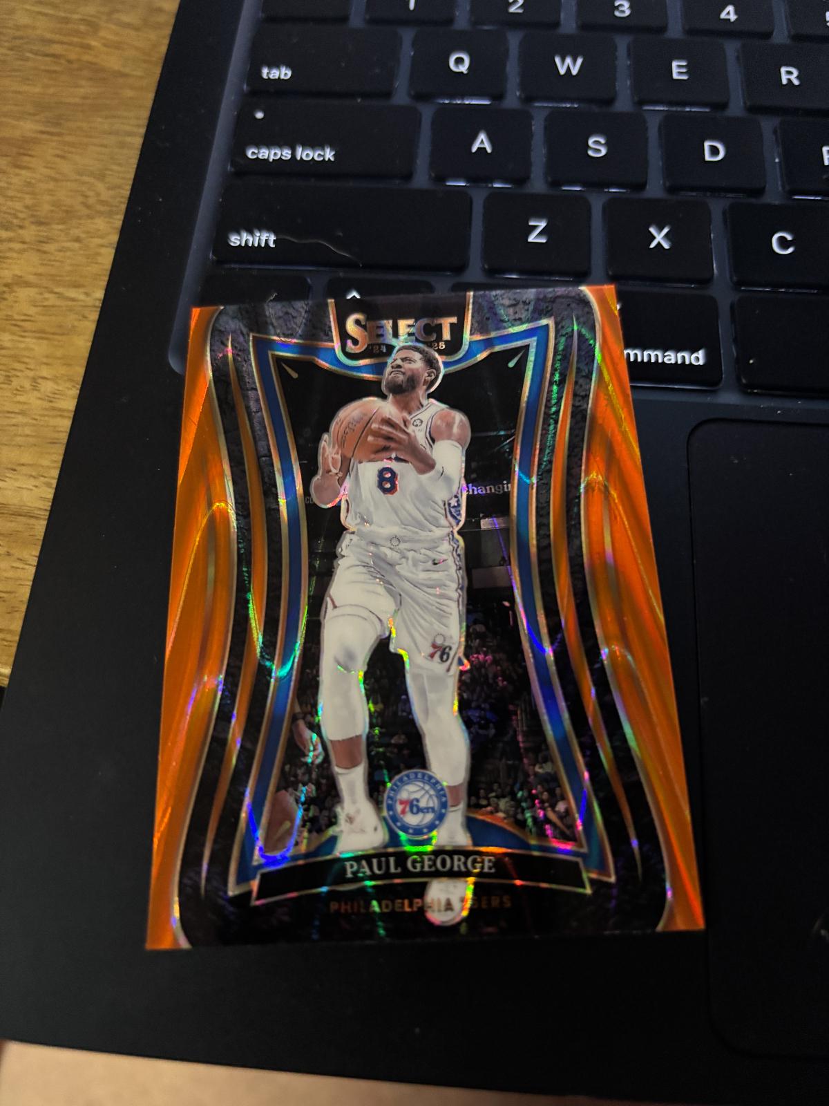 Paul George [Orange Tectonic Prizm] #337
