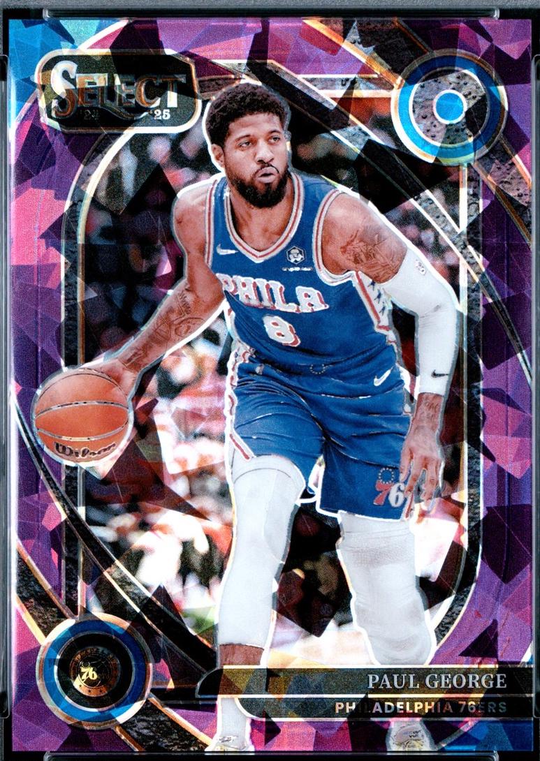 Paul George [Purple Cracked Ice Prizm] #245