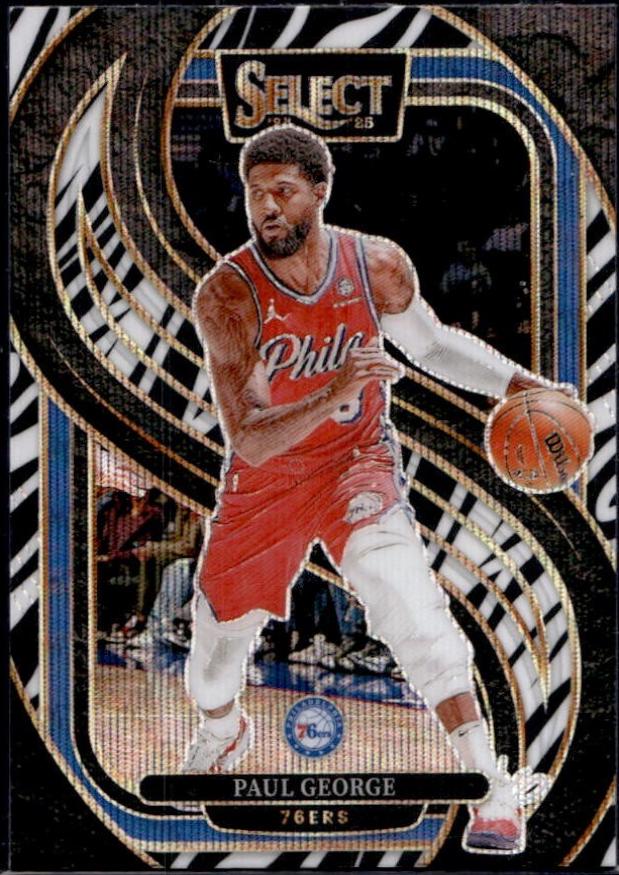Paul George [Zebra Prizm] #159