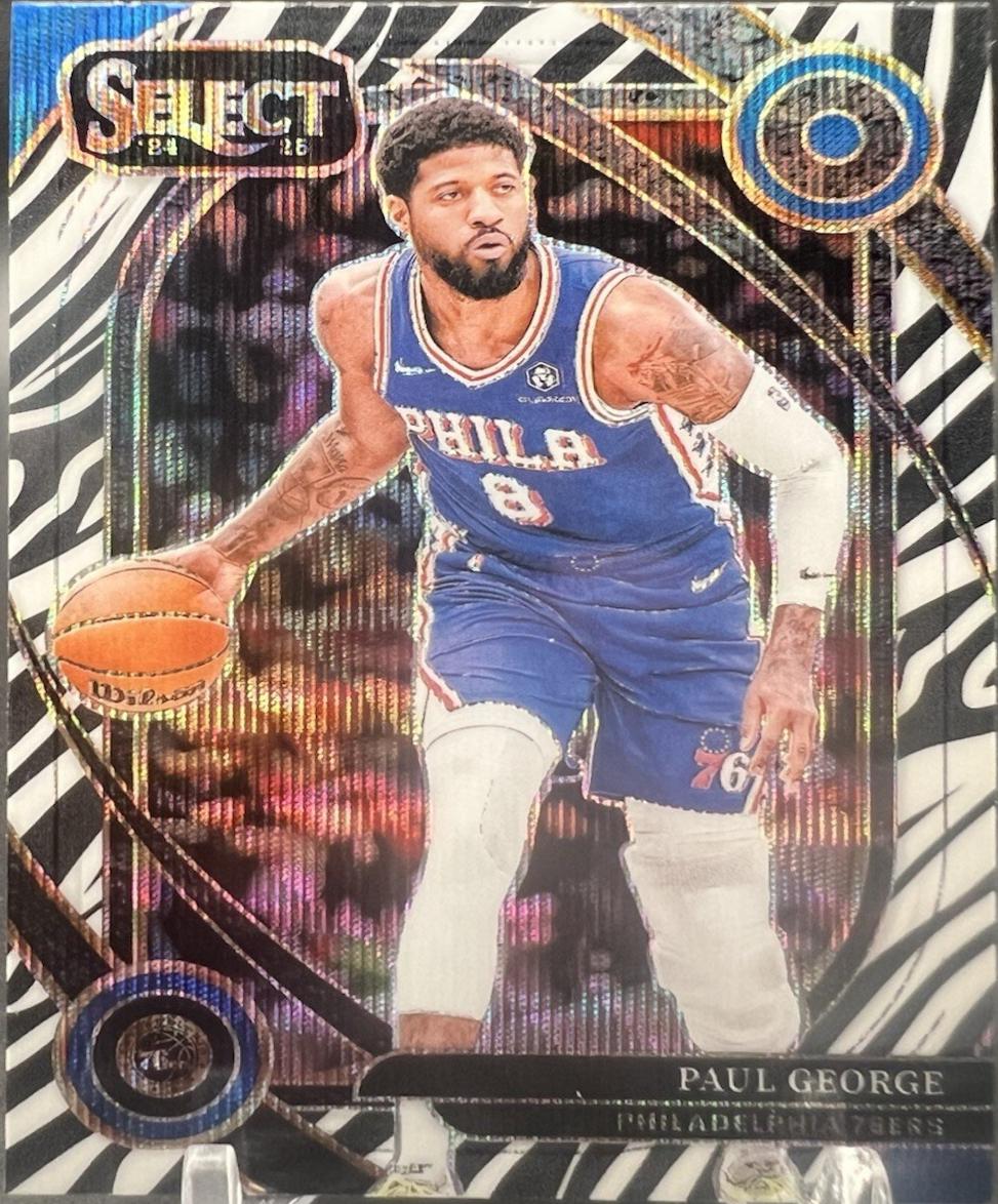Paul George [Zebra Prizm] #245