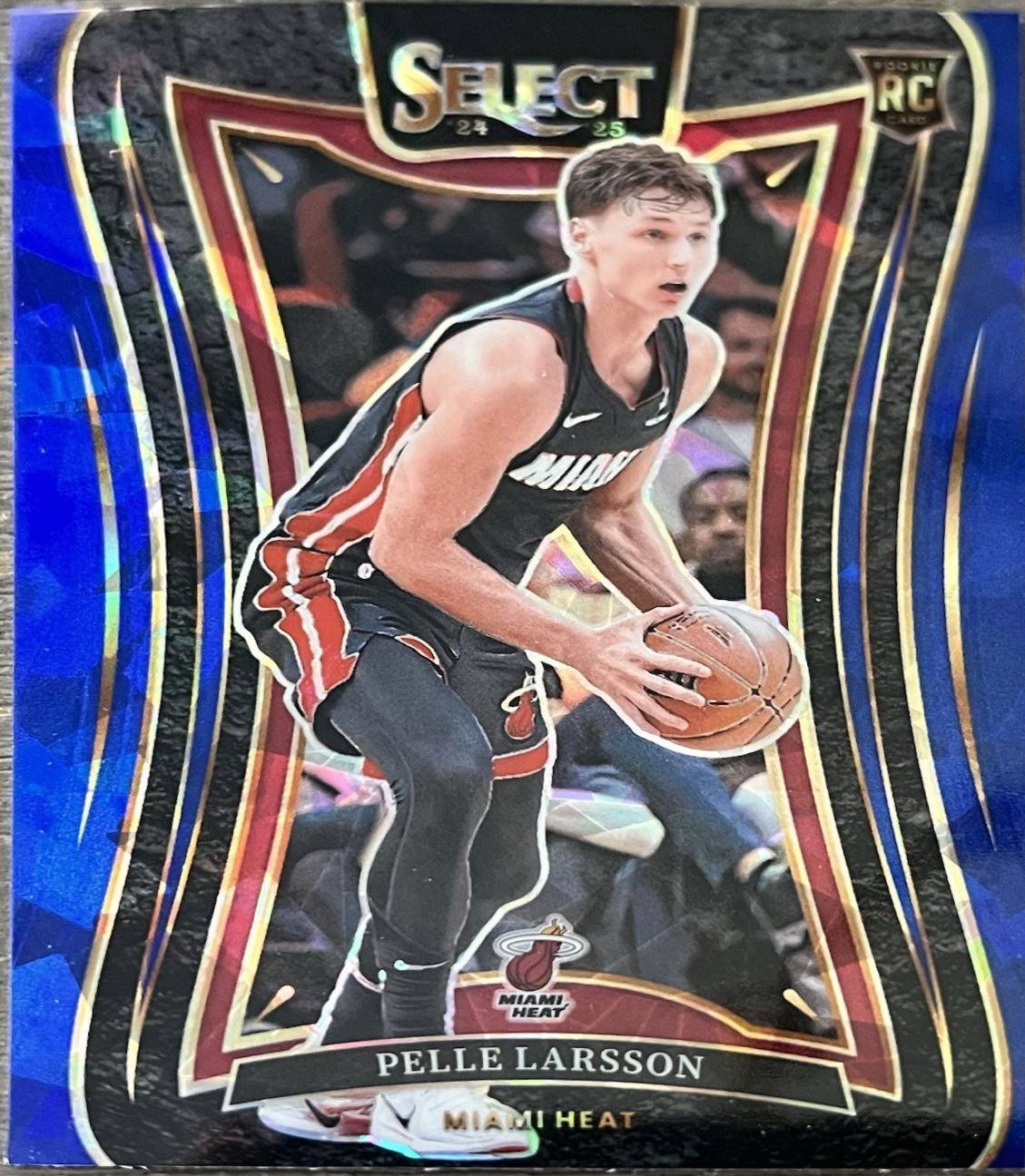 Pelle Larsson [Blue Cracked Ice Prizm] #400