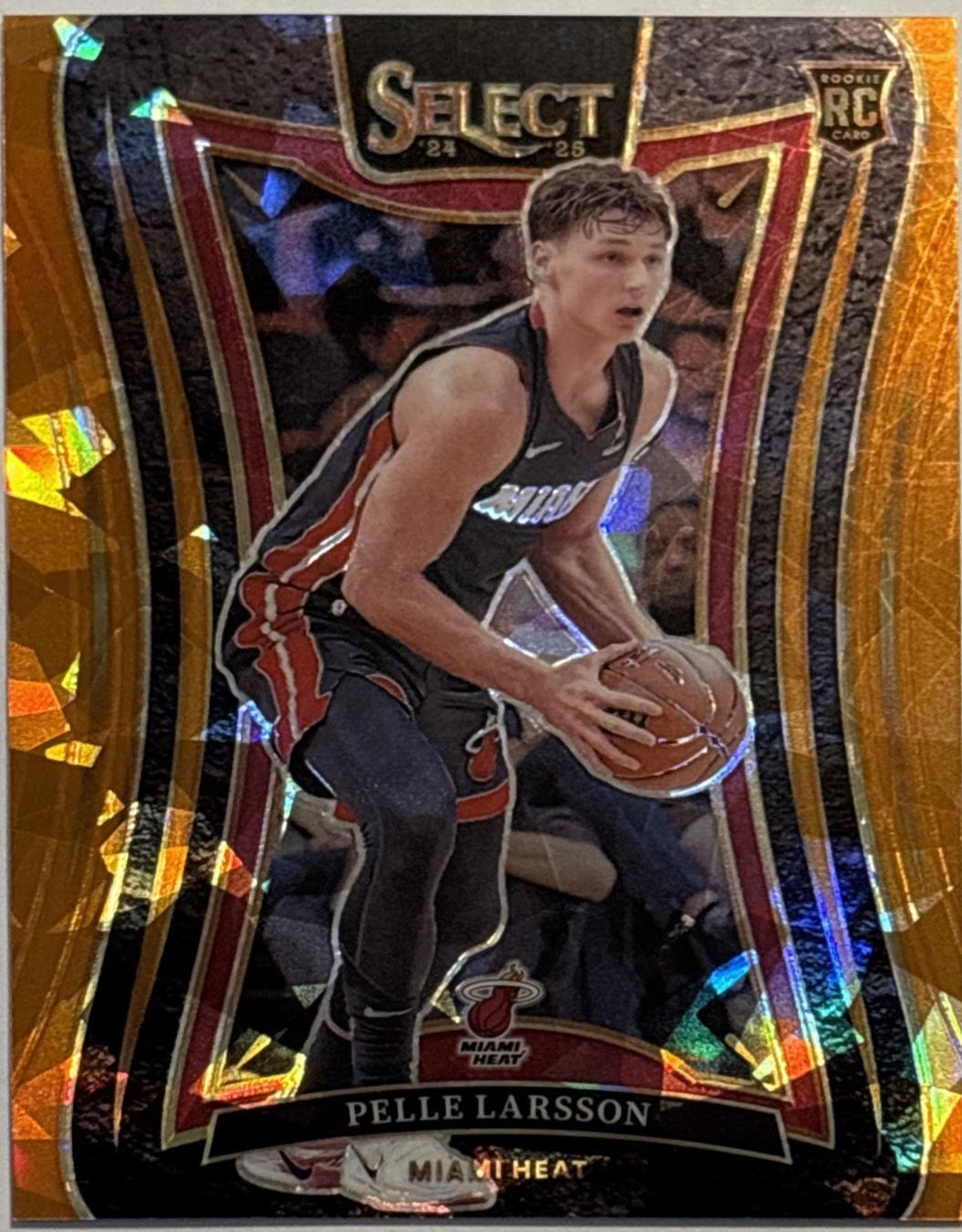 Pelle Larsson [Orange Cracked Ice Prizm] #400