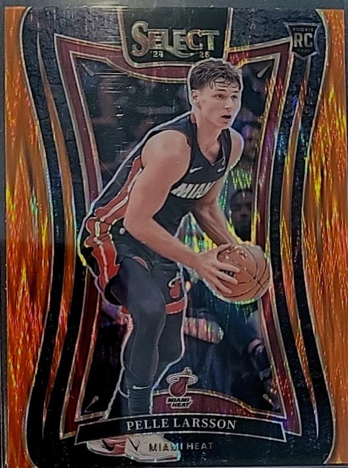 Pelle Larsson [Orange Flash Prizm] #400