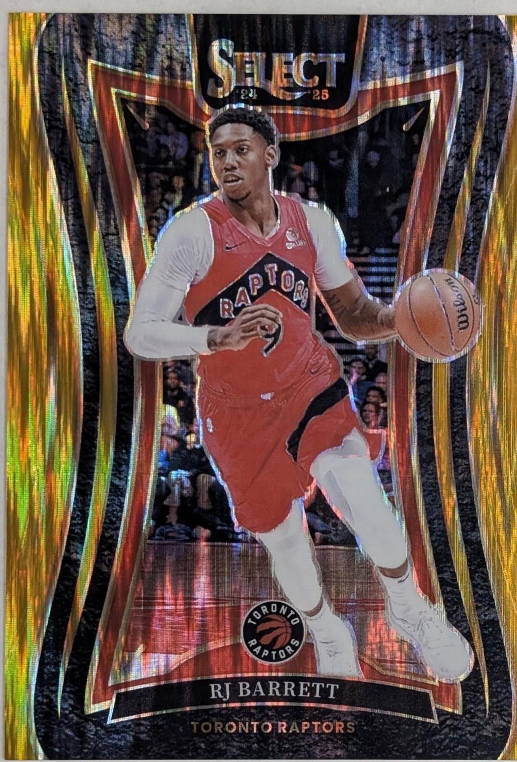 RJ Barrett [Gold Flash Prizm] #303