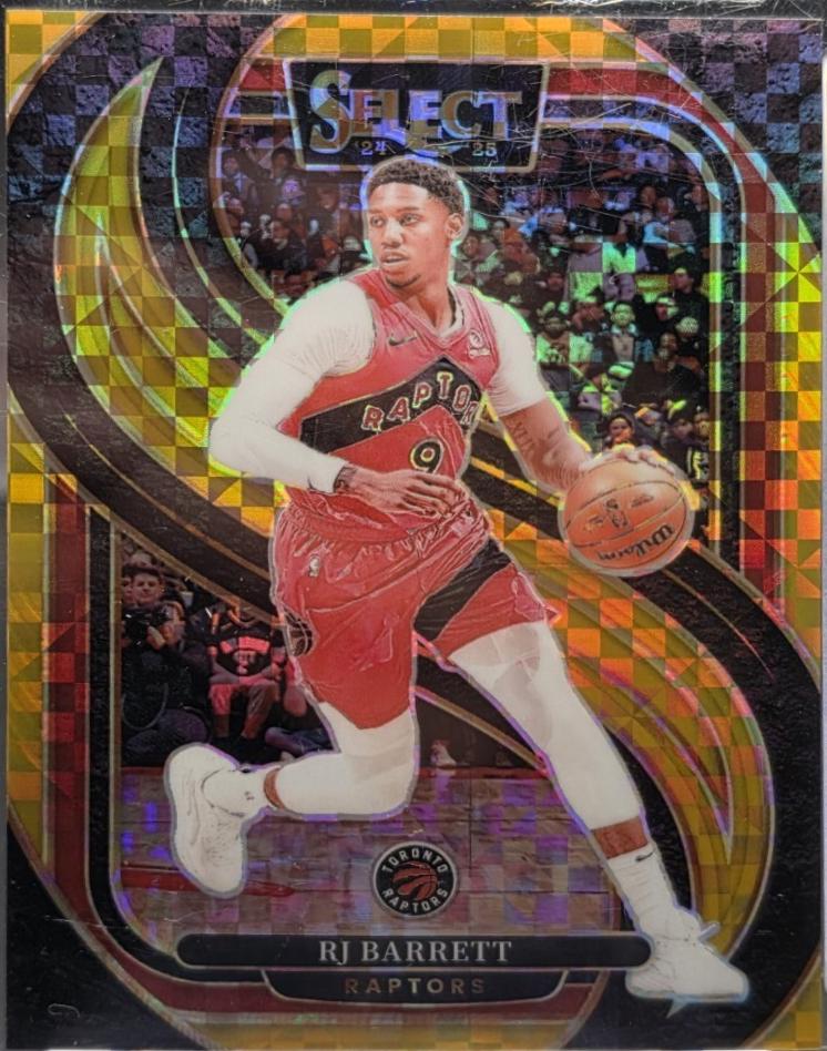 RJ Barrett [Gold Prizm] #109