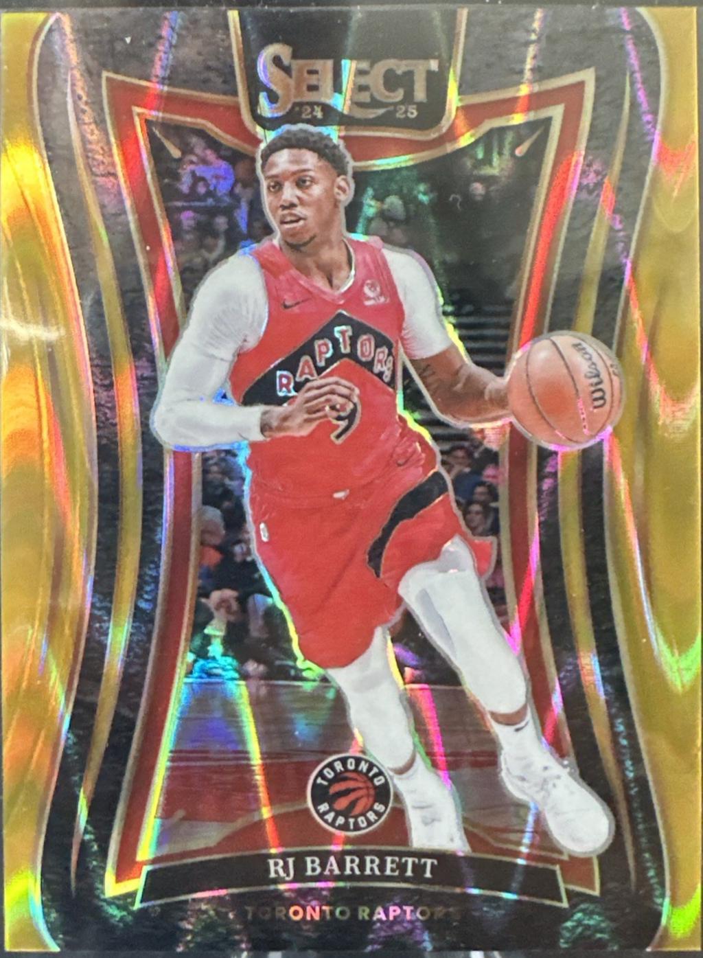 RJ Barrett [Gold Prizm] #303
