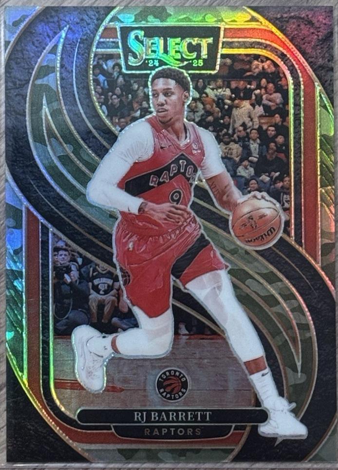 RJ Barrett [Green Camo Prizm] #109