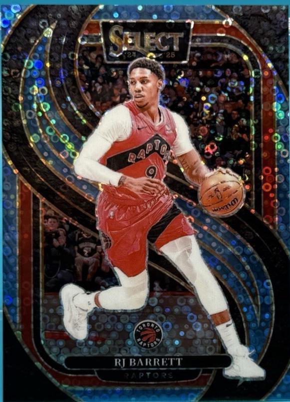 RJ Barrett [Light Blue Disco Prizm] #109