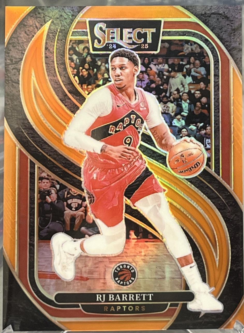 RJ Barrett [Orange Prizm] #109