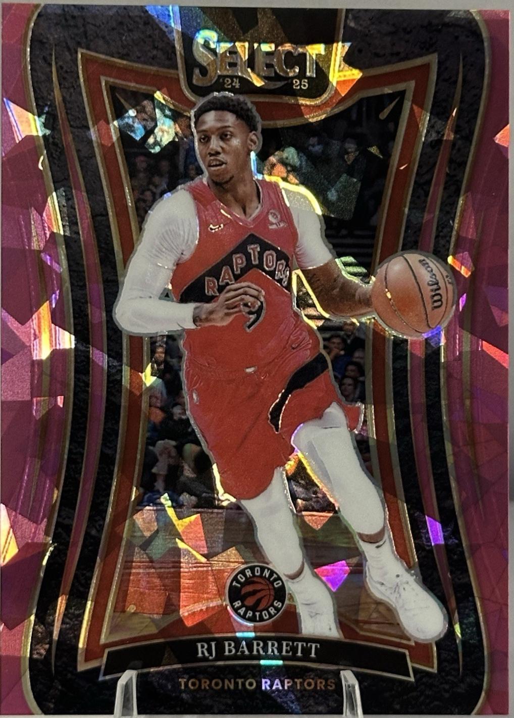 RJ Barrett [Pink Cracked Ice Prizm] #303