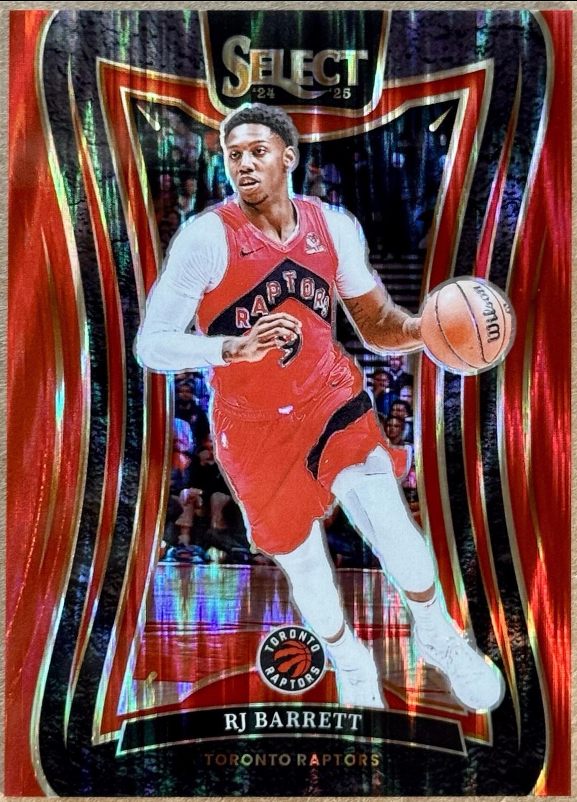 RJ Barrett [Red Flash Prizm] #303