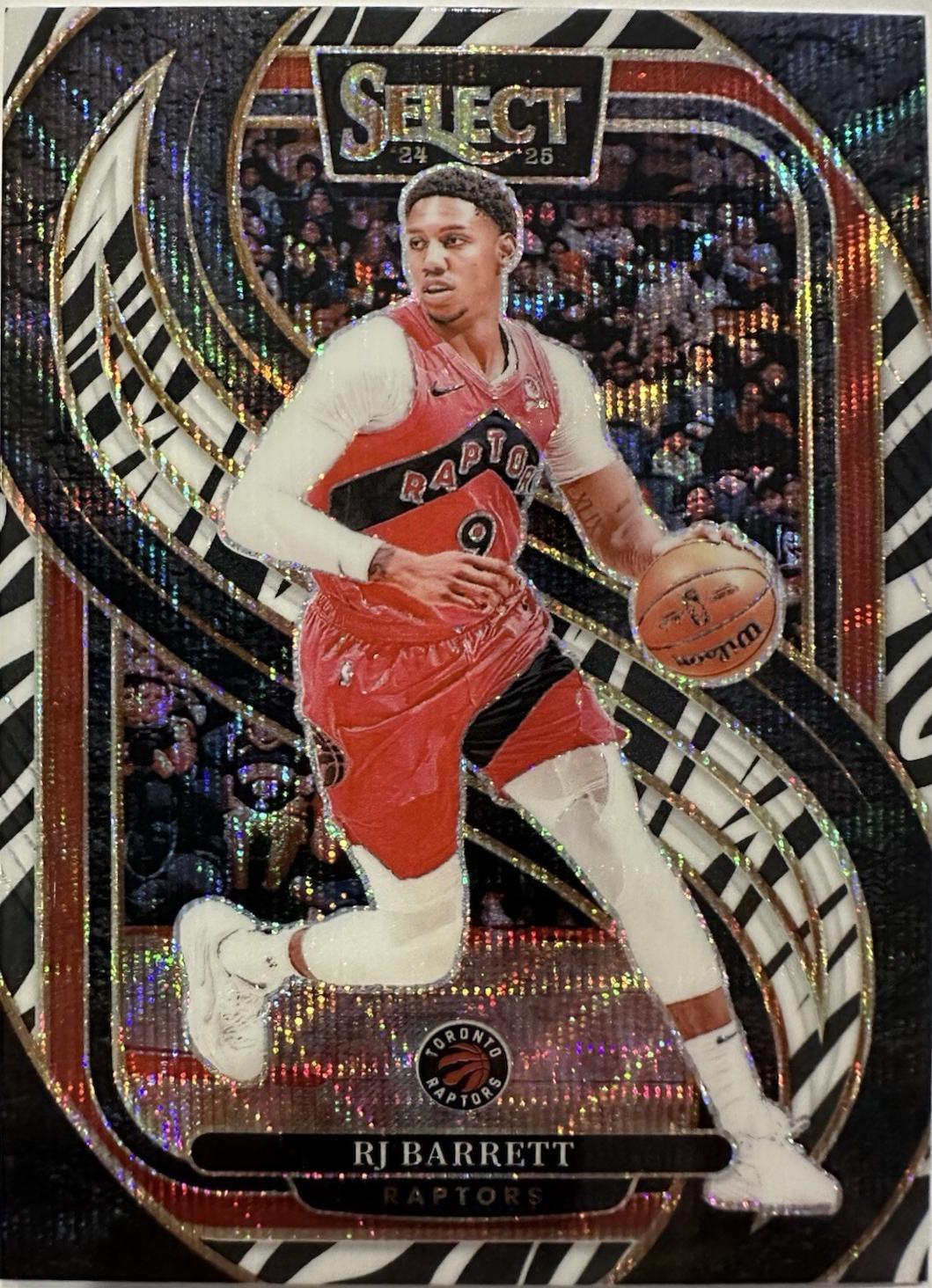RJ Barrett [Zebra Prizm] #109