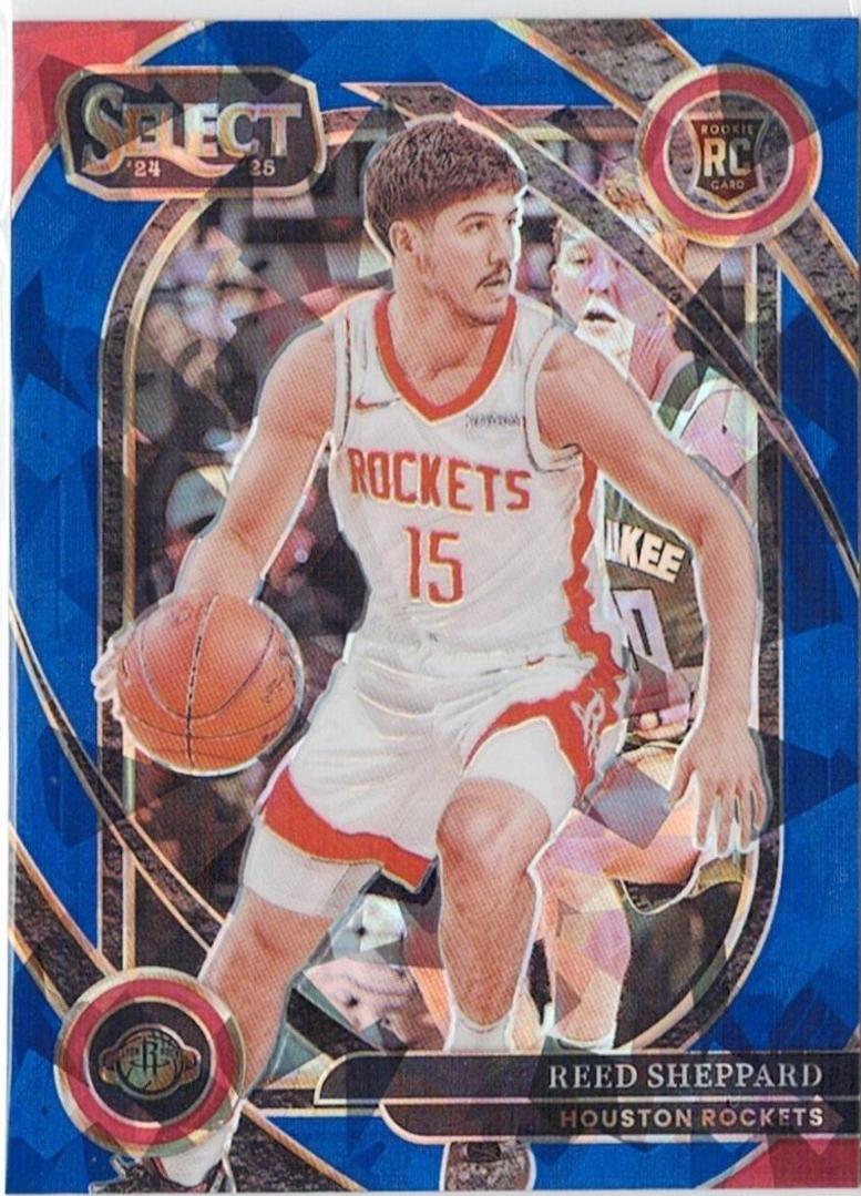 Reed Sheppard [Blue Cracked Ice Prizm] #299
