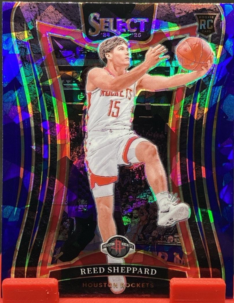 Reed Sheppard [Blue Cracked Ice Prizm] #366