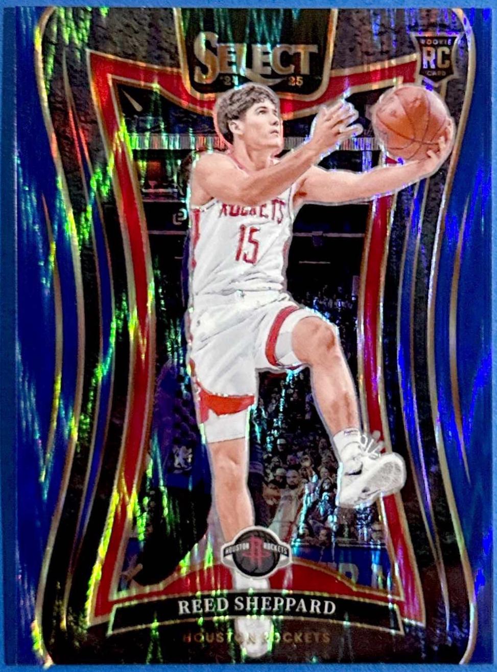 Reed Sheppard [Blue Flash Prizm] #366