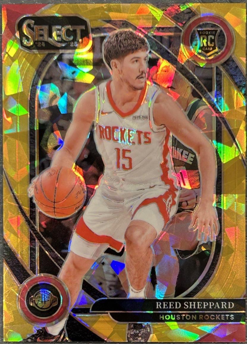 Reed Sheppard [Gold Cracked ice Prizm] #299