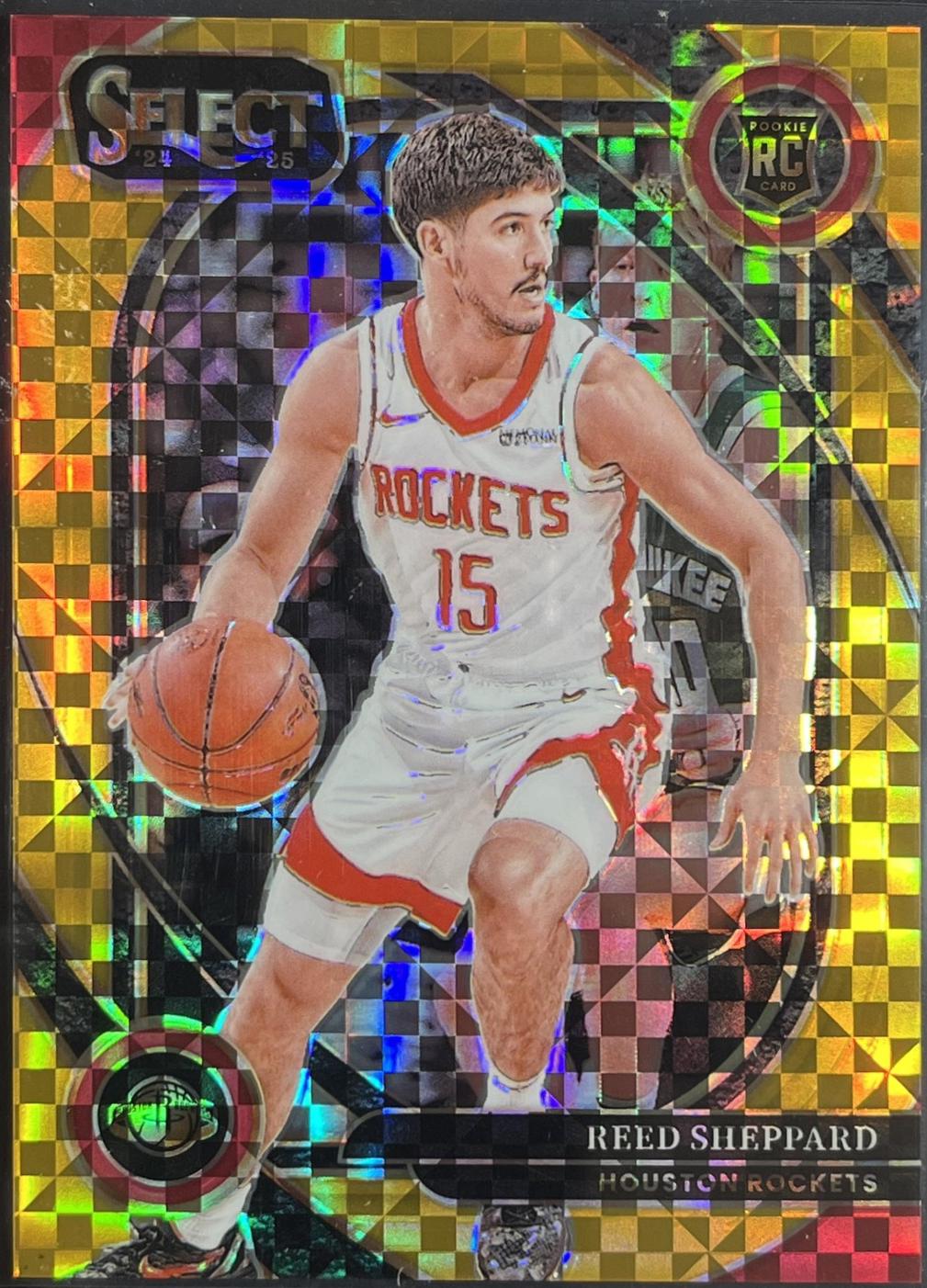 Reed Sheppard [Gold Prizm] #299