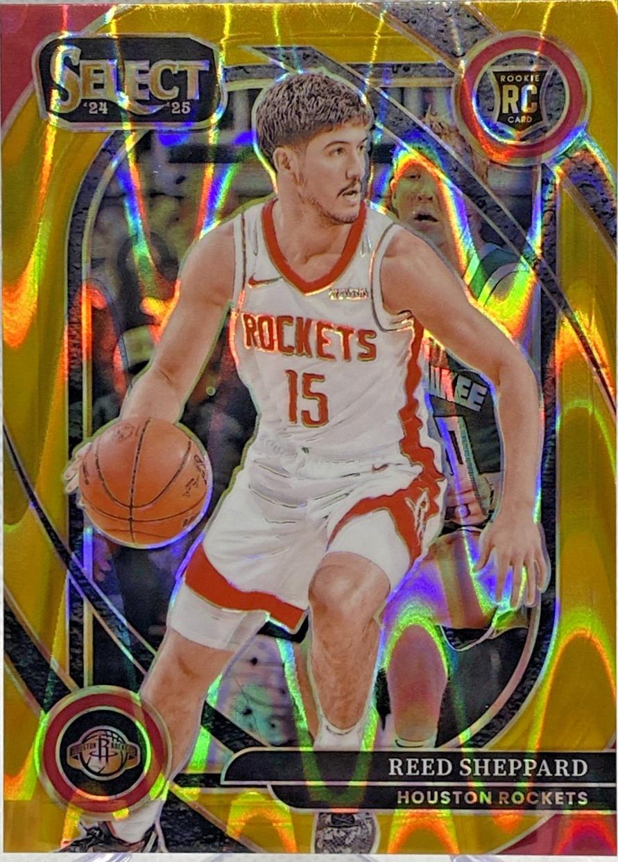 Reed Sheppard [Gold Tectonic Prizm] #299
