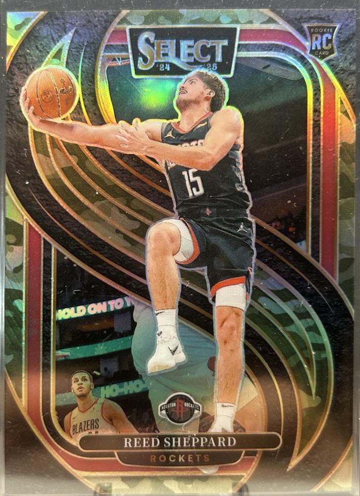 Reed Sheppard [Green Camo Prizm] #181
