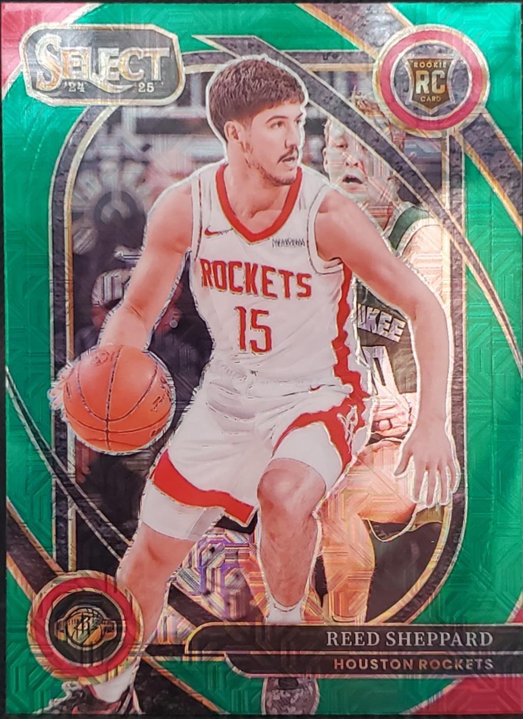Reed Sheppard [Green Mojo Prizm] #299