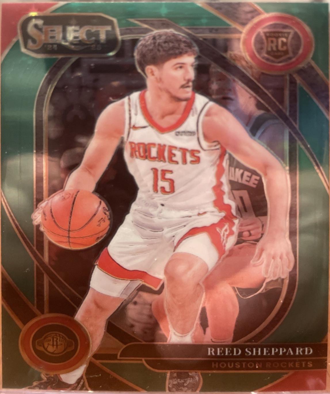 Reed Sheppard [Green Stars Prizm] #299