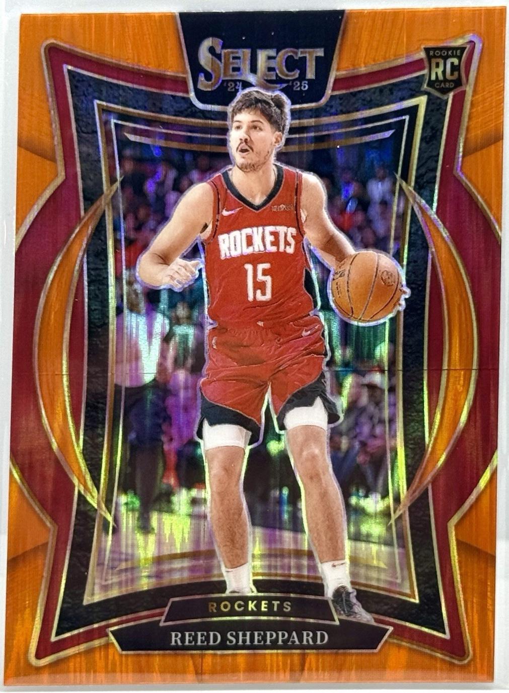 Reed Sheppard [Orange Flash Prizm] #299
