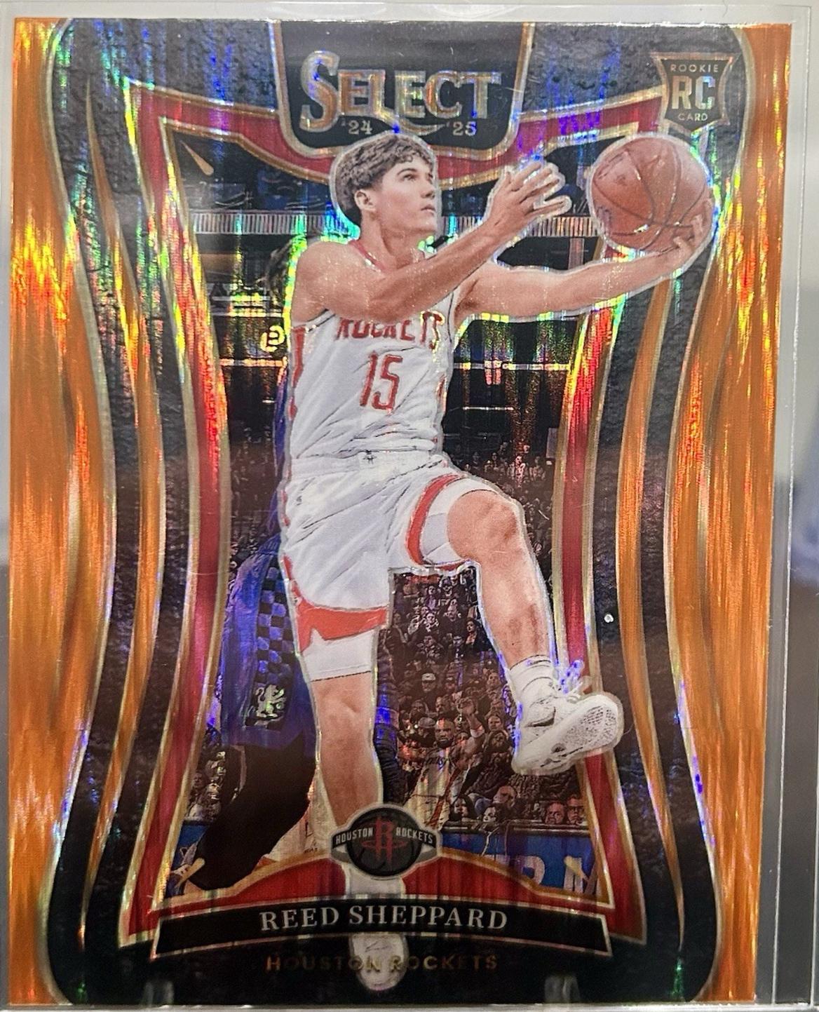 Reed Sheppard [Orange Flash Prizm] #366