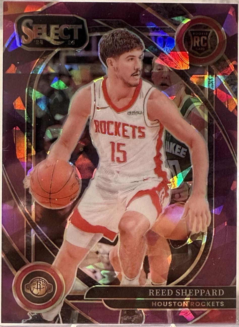 Reed Sheppard [Purple Cracked Ice Prizm] #299