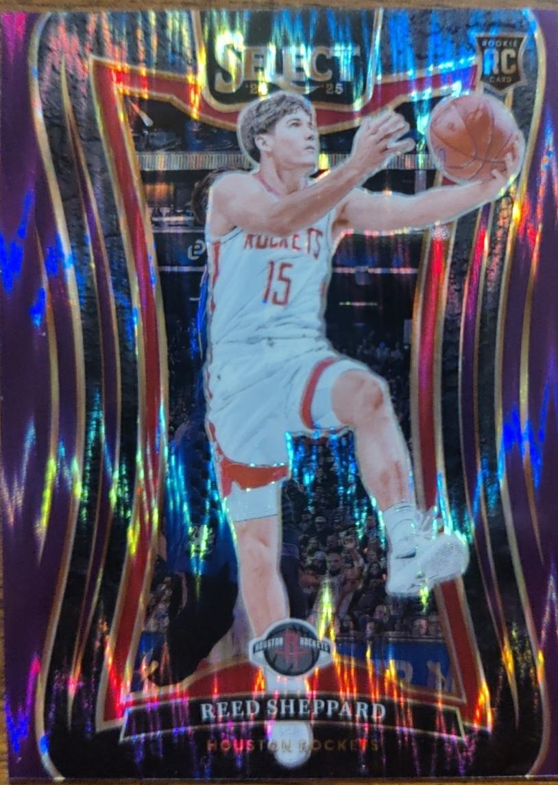 Reed Sheppard [Purple Flash Prizm] #366