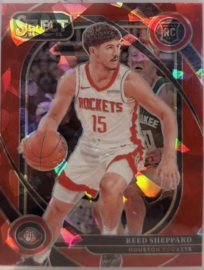 Reed Sheppard [Red Cracked Ice Prizm] #299