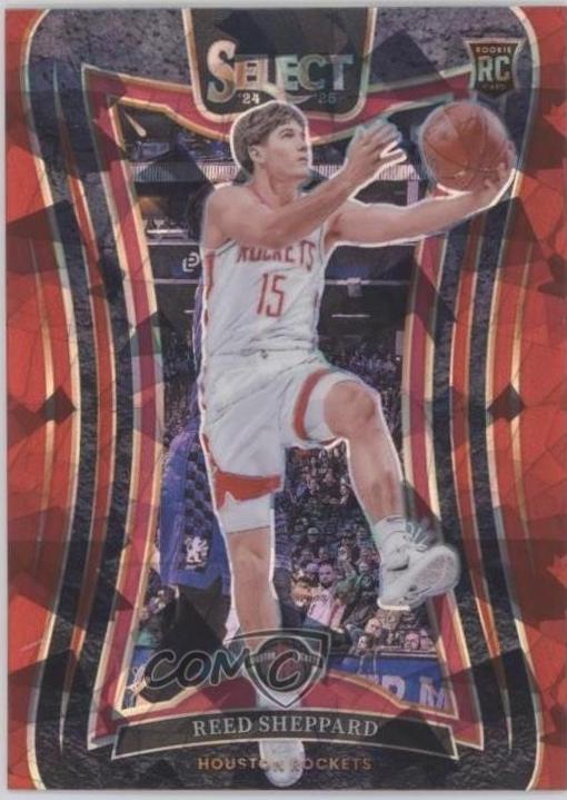 Reed Sheppard [Red Cracked Ice Prizm] #366