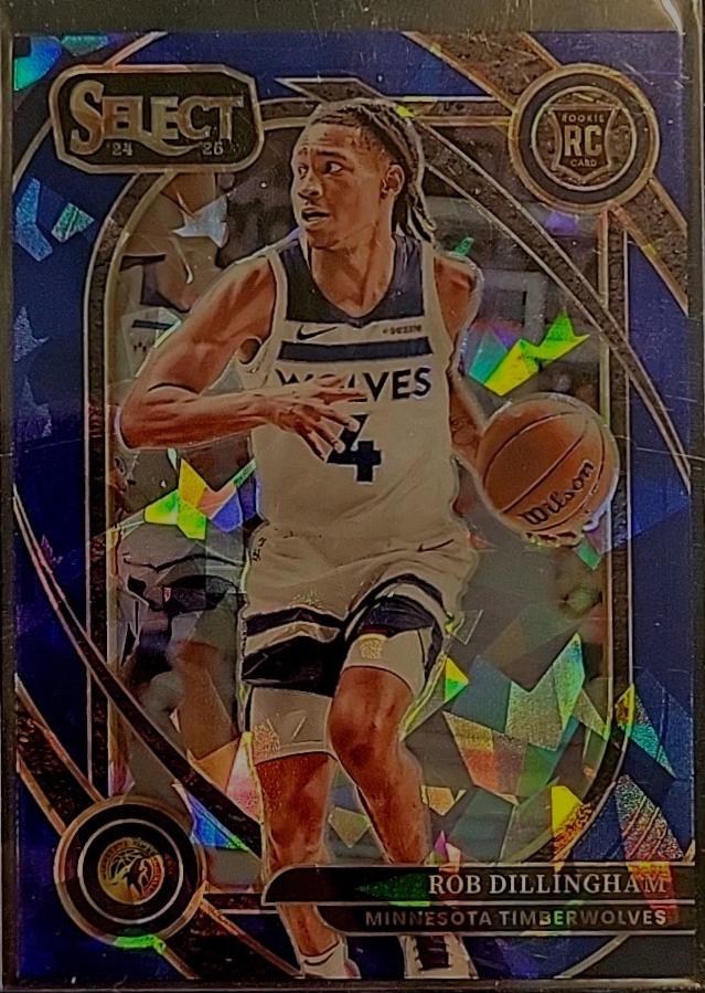 Rob Dillingham [Blue Cracked Ice Prizm] #288