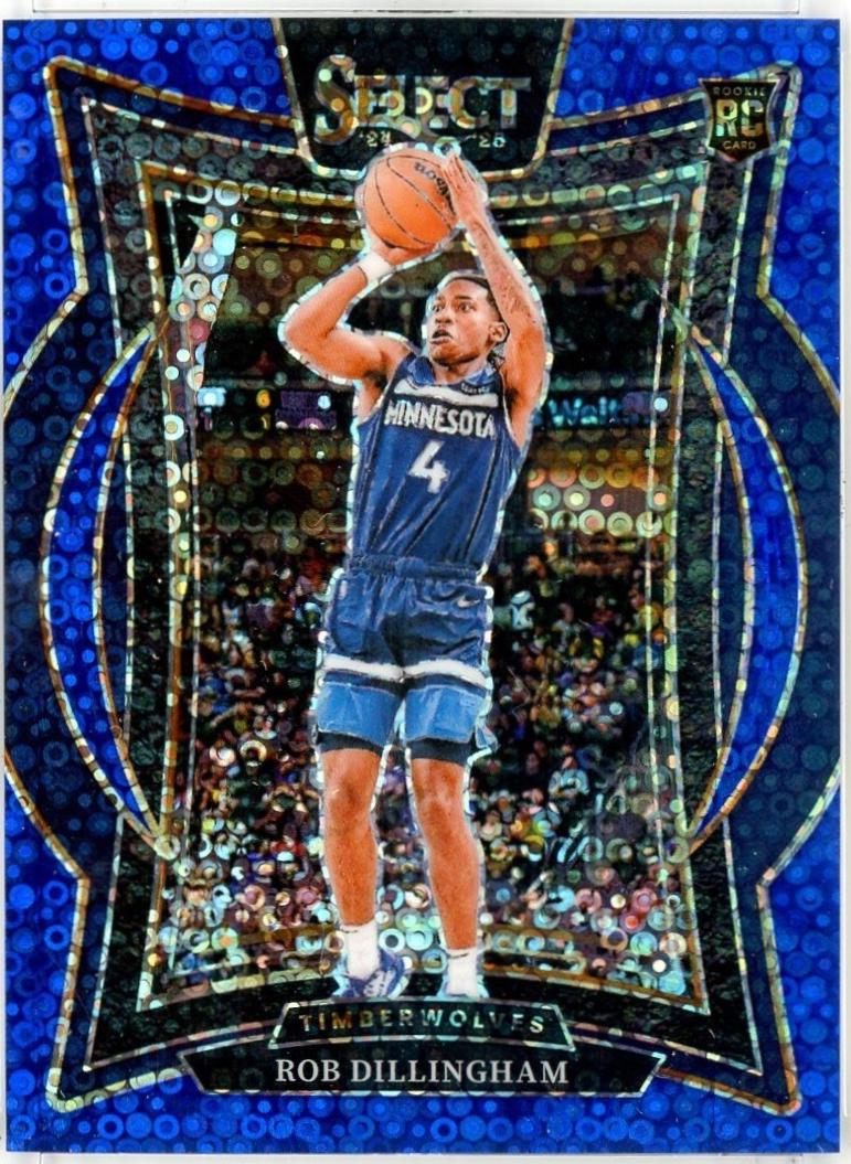 Rob Dillingham [Blue Disco Prizm] #84