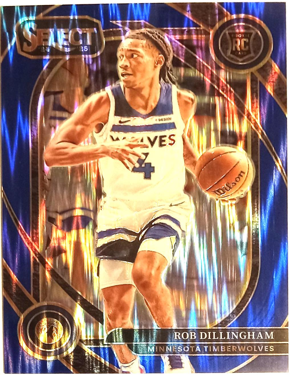 Rob Dillingham [Blue Flash Prizm] #288
