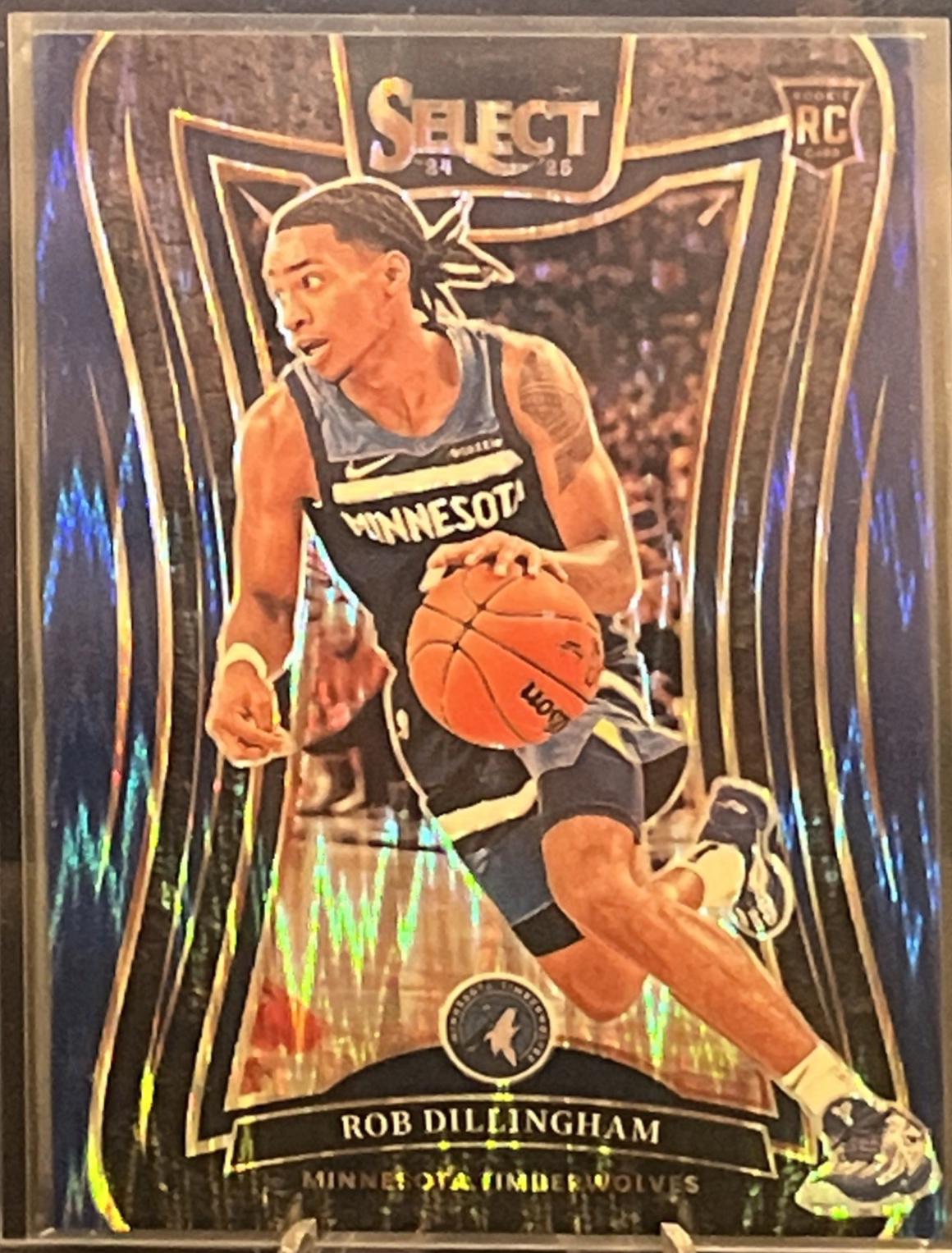 Rob Dillingham [Blue Flash Prizm] #392