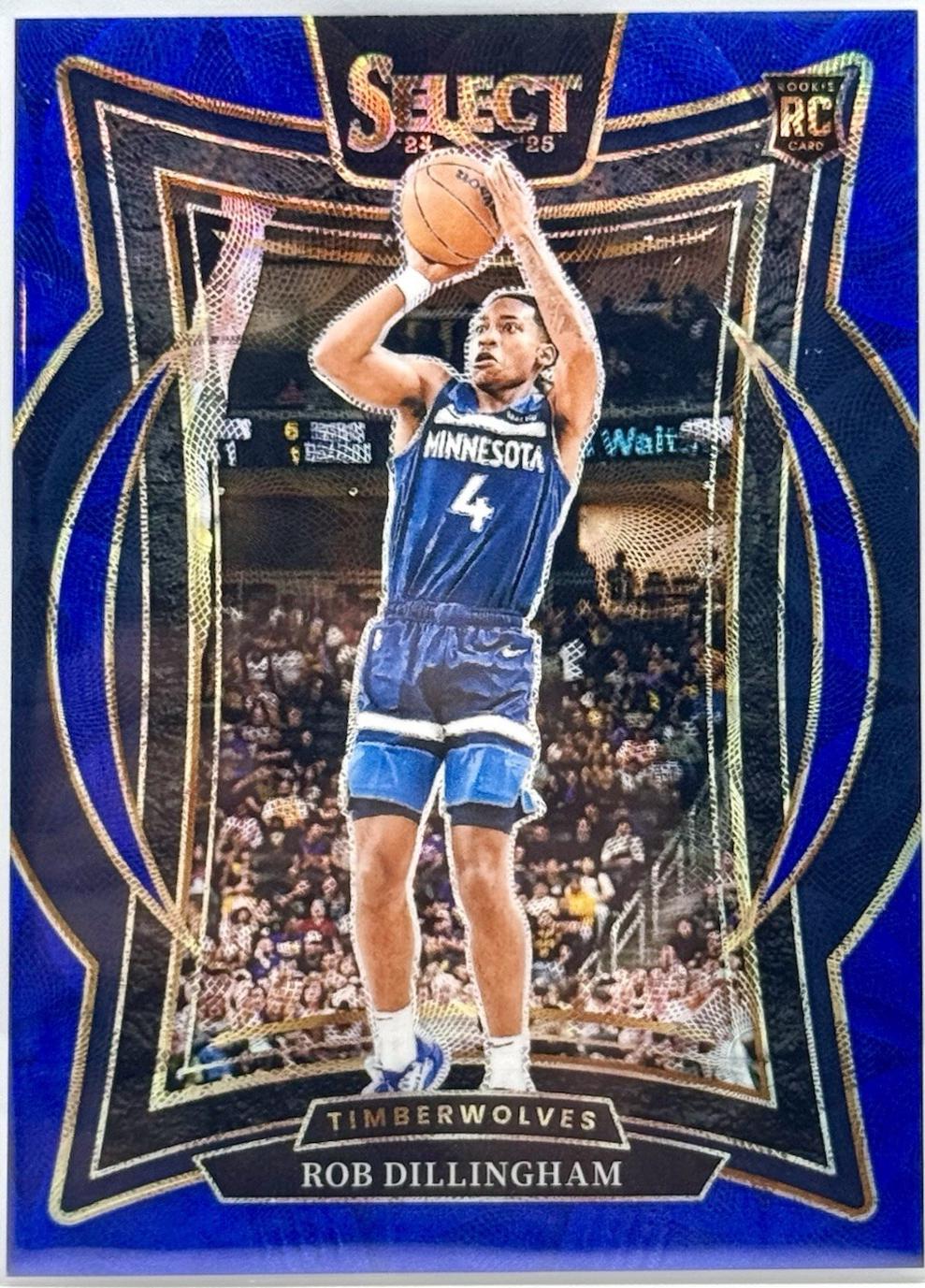 Rob Dillingham [Blue Scope Prizm] #84