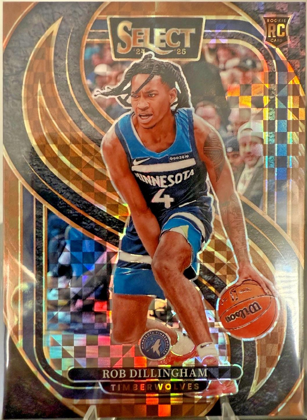 Rob Dillingham [Bronze Checker Prizm] #187