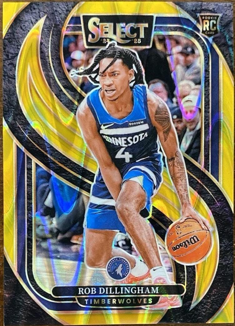 Rob Dillingham [Gold Prizm] #187