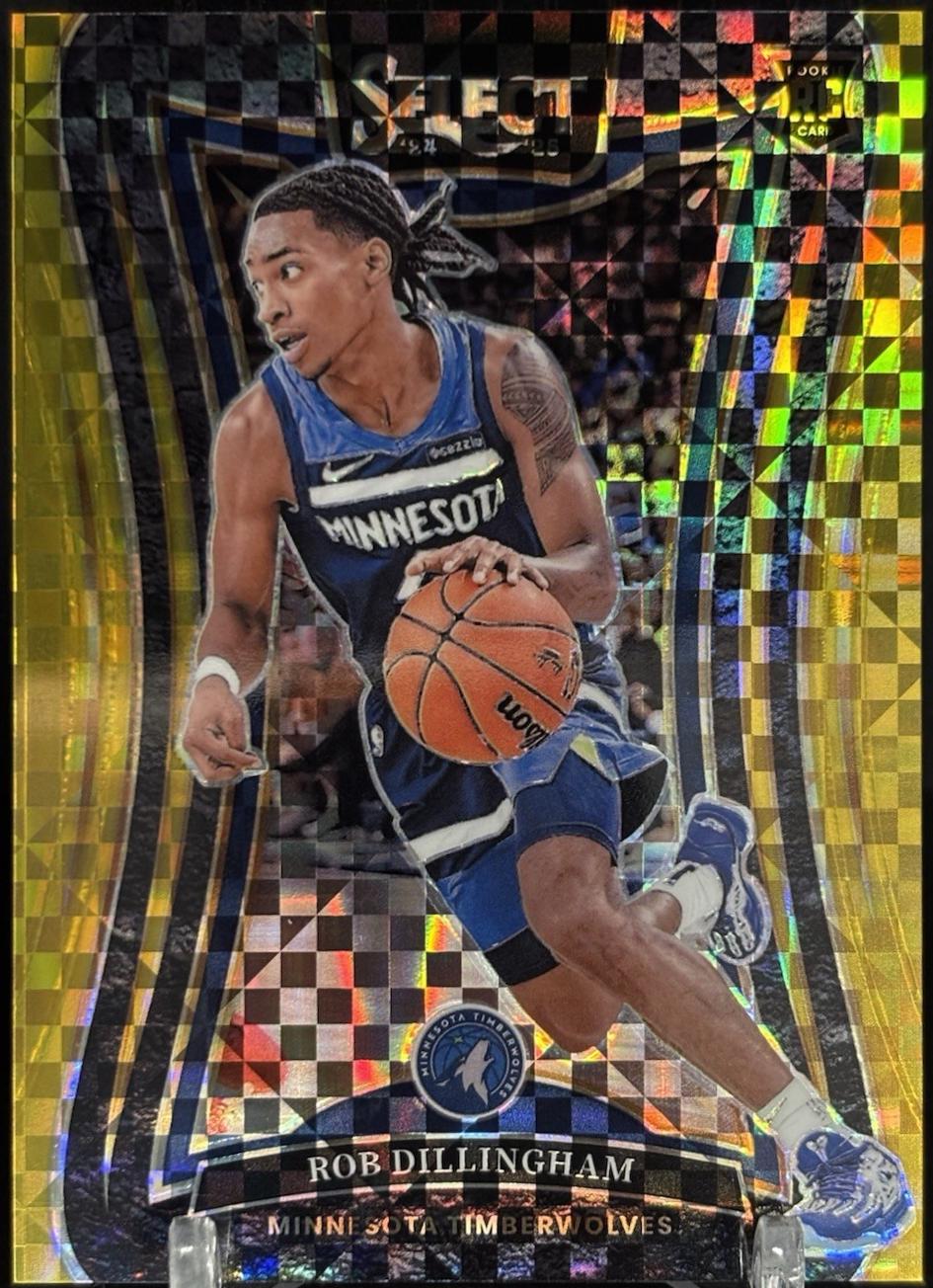 Rob Dillingham [Gold Tectonic Prizm] #392