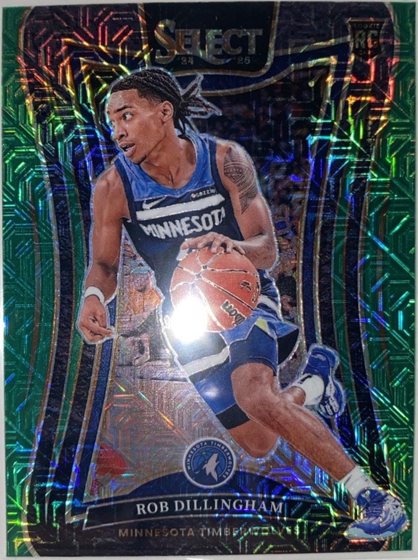 Rob Dillingham [Green Mojo Prizm] #392