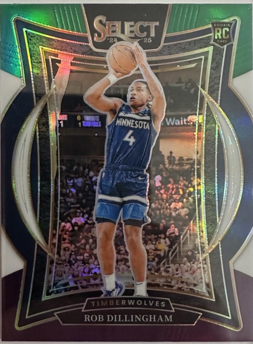 Rob Dillingham [Green White Purple Prizm] #84